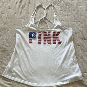 Pink Americana tank